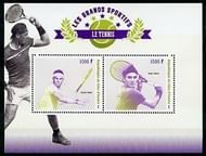 A miniature sheet on Nadal.